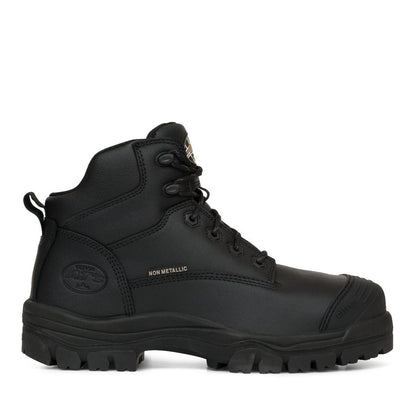 Oliver AT 45-640Z Composite Toe Zip Sided 130mm Boot - Black