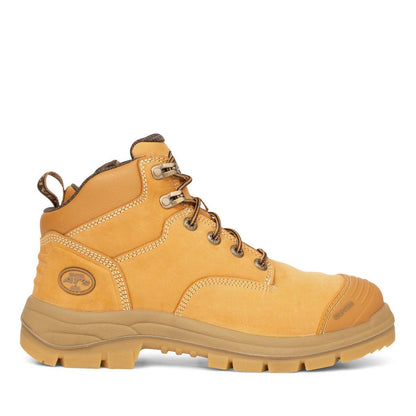 Oliver AT 55-330Z Series 130mm Zip Sided Boot - Wheat