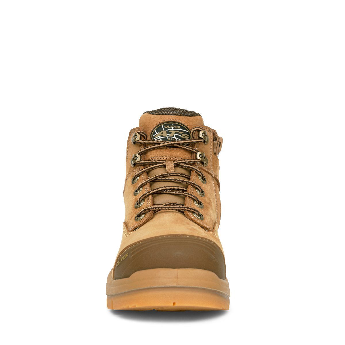 Oliver AT 55-350Z Series 130mm Zip Sided Boot - Stone