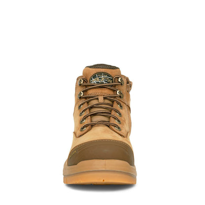 Oliver AT 55-350Z Series 130mm Zip Sided Boot - Stone