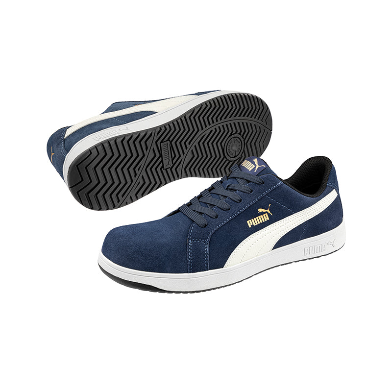 Puma Iconic Low Cut Safety Runner - Blue/White