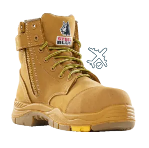 Steel Blue Argyle® High Ankle Zip Sided Composite Toe EH Safety Boot