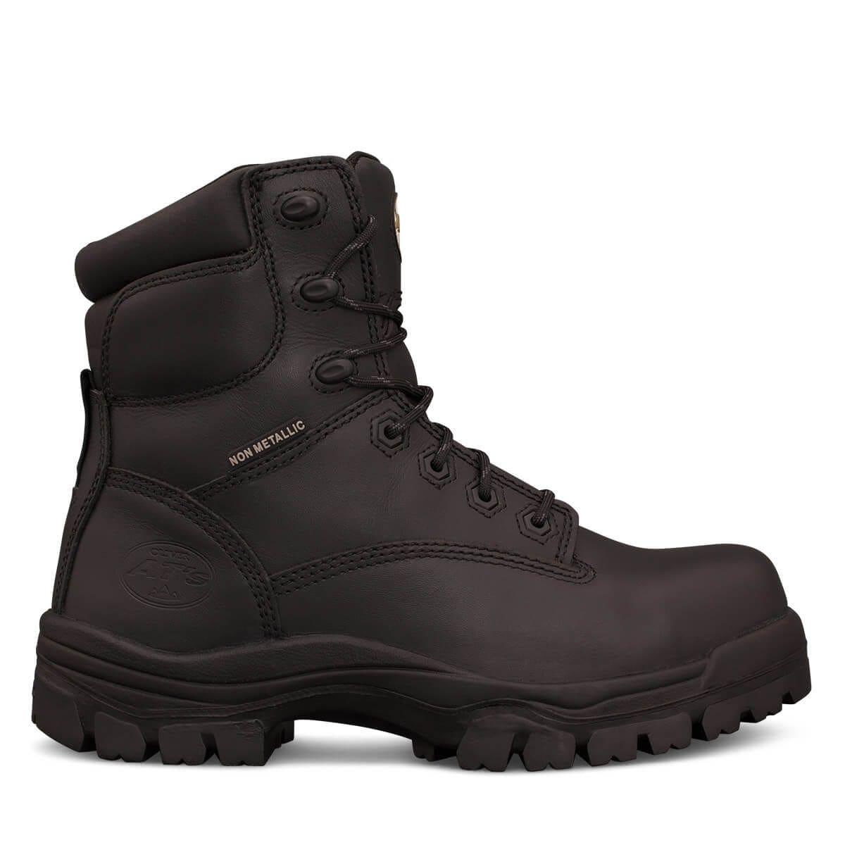 Oliver AT45-645Z Composite Toe Zip Sided 150mm Boot - Black