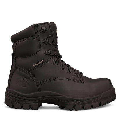 Oliver AT45-645Z Composite Toe Zip Sided 150mm Boot - Black