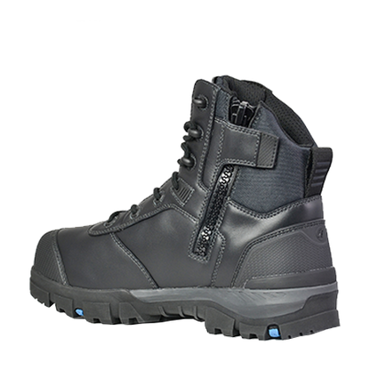 Bata Avenger Zip Sided Safety Boot - Black