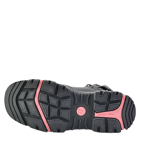 Bata Ladies Avenger Zip Sided Safety Boot - Black