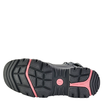 Bata Ladies Avenger Zip Sided Safety Boot - Black