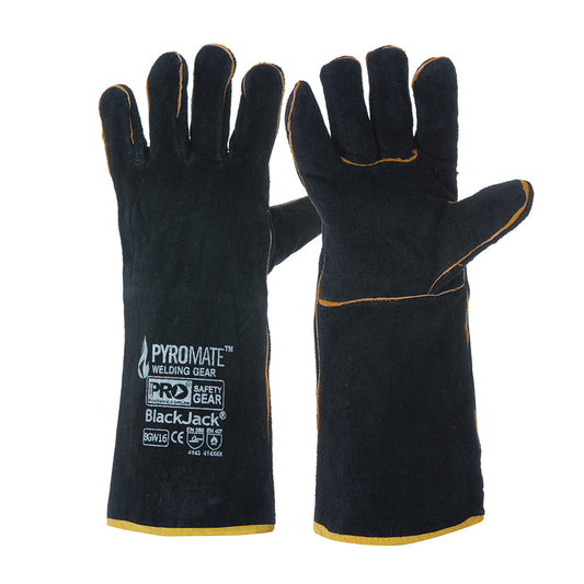 ProChoice Pyromate® Black Jack® - Black & Gold Glove Large 