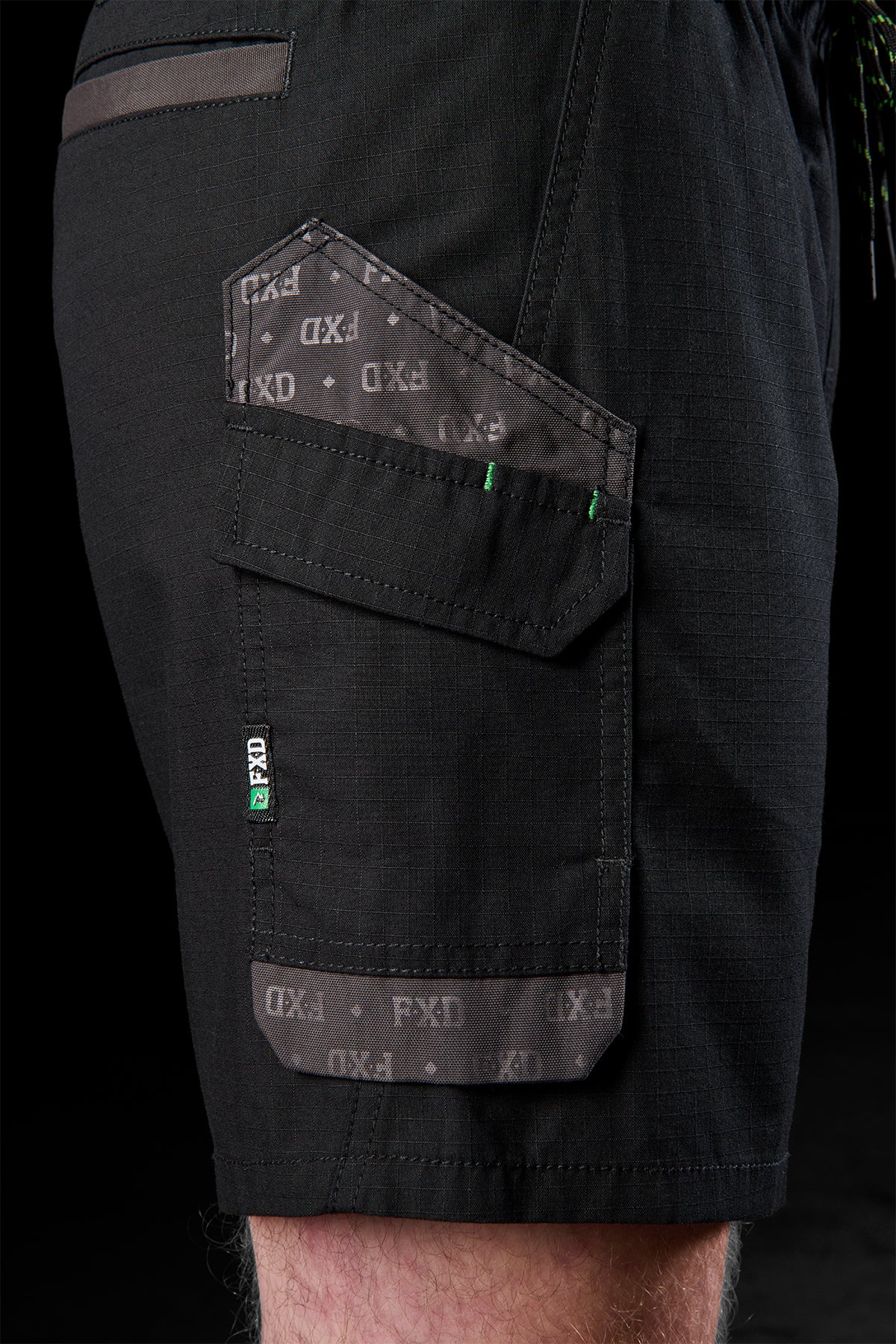 FXD WS-7 Elastic Waist Utility Work Shorts
