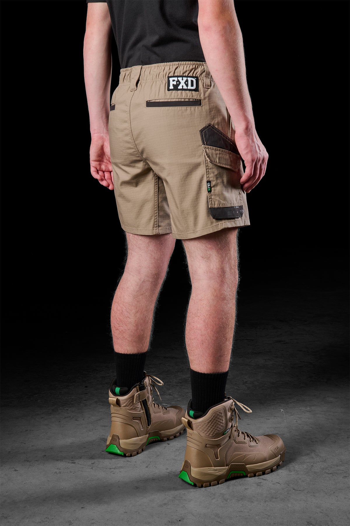 FXD WS-7 Elastic Waist Utility Work Shorts