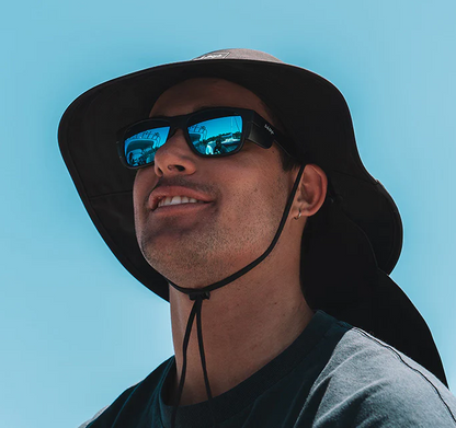 SafeStyle Worksite to Weekend Flap Bucket Hat - Black
