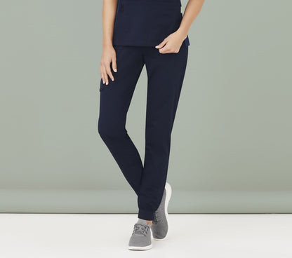 BizCare Women's Riley Slim Leg Jogger Scrub Pant