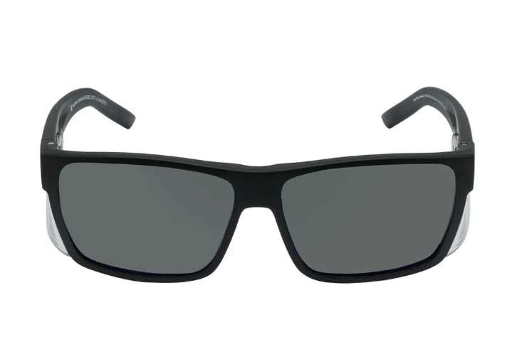 Ugly Fish Comet Matte Black Frame Polarised Smoke Lens Safety Spec
