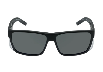 Ugly Fish Comet Matte Black Frame Polarised Smoke Lens Safety Spec