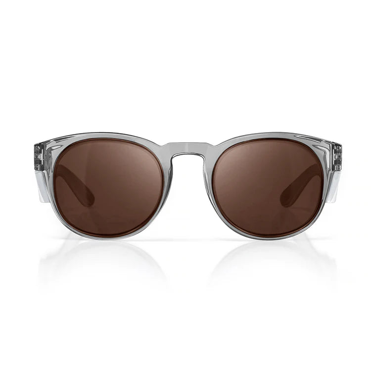 SafeStyle Cruisers Graphite Frame Brown Polarised Lens Safety Spec