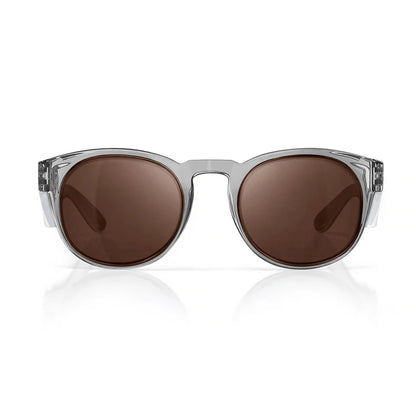 SafeStyle Cruisers Graphite Frame Brown Polarised Lens Safety Spec