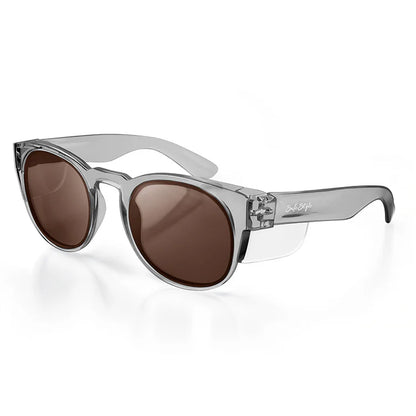 SafeStyle Cruisers Graphite Frame Brown Polarised Lens Safety Spec
