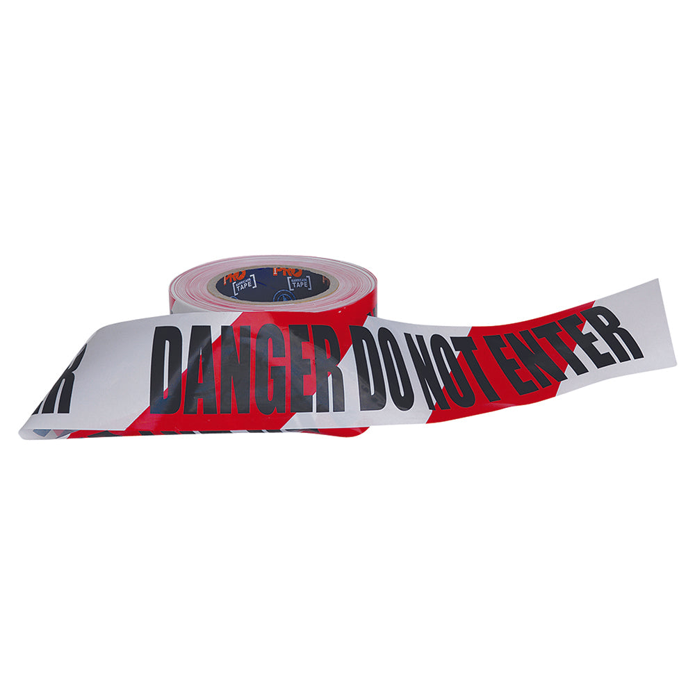 ProChoice DANGER DO NOT ENTER Barricade Tape 100m x 75mm