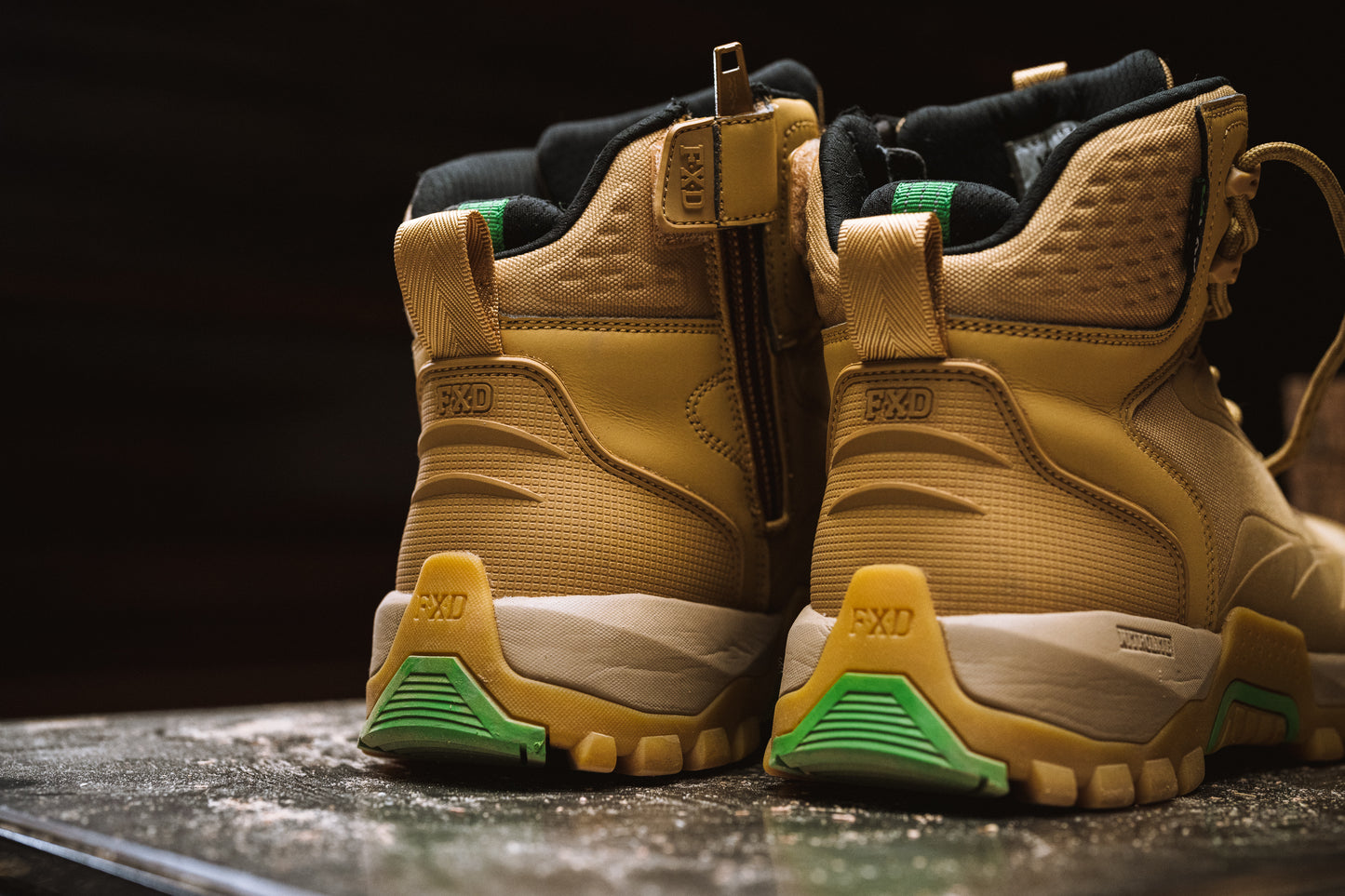 FXD WB-6 DURA900™ Nitrolite™ Mid Cut Zip Sided Work Boots