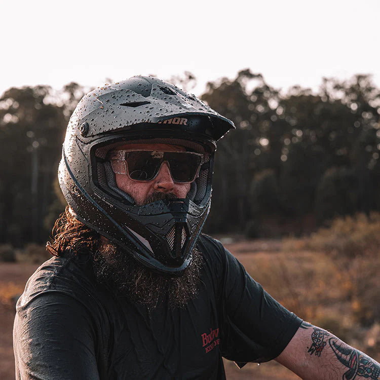 SafeStyle Primes Clear Frame Tinted Lens Safety Spec