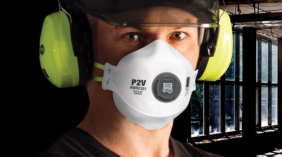Force360 P2V Flat Fold Valved Respirator