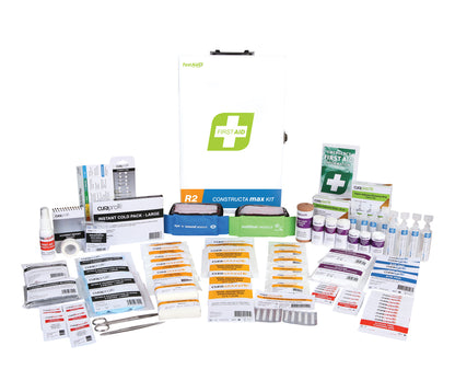 FastAid R2 Constructa Max™ Metal Cabinet First Aid Kit