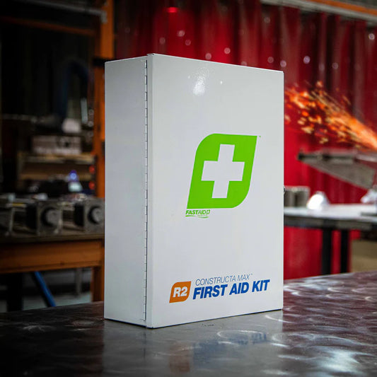 FastAid R2 Constructa Max™ Metal Cabinet First Aid Kit