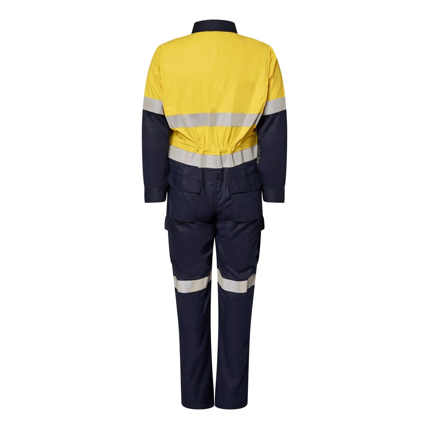 Flamebuster Men's HRC2 HiVis Long Sleeve Coveralls