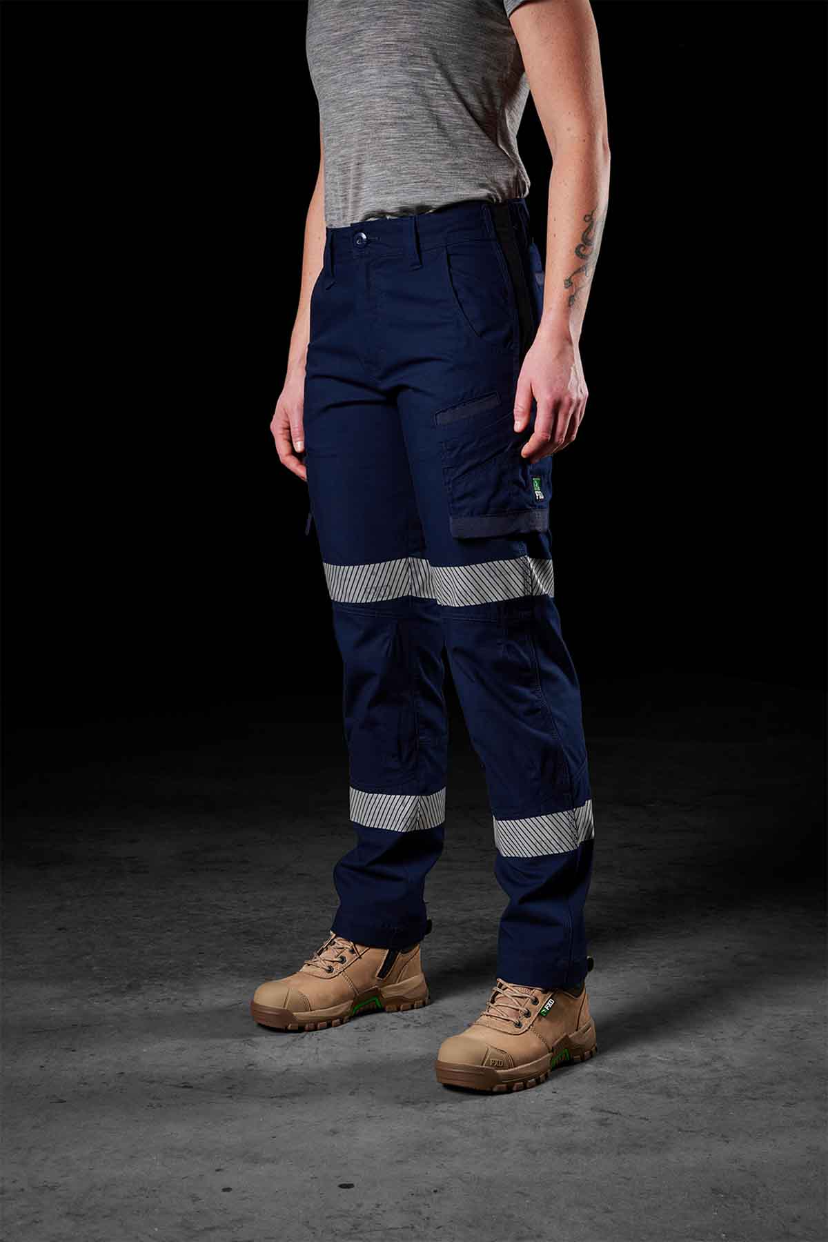FXD WP-7WT Women's Taped Stretch Ripstop Work Pant