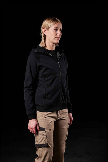 FXD WF-3W Women's Bonded Three-Layer Membrane Fleece Zip Hoodie