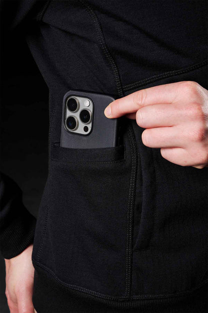 FXD WF-3W Women's Bonded Three-Layer Membrane Fleece Zip Hoodie