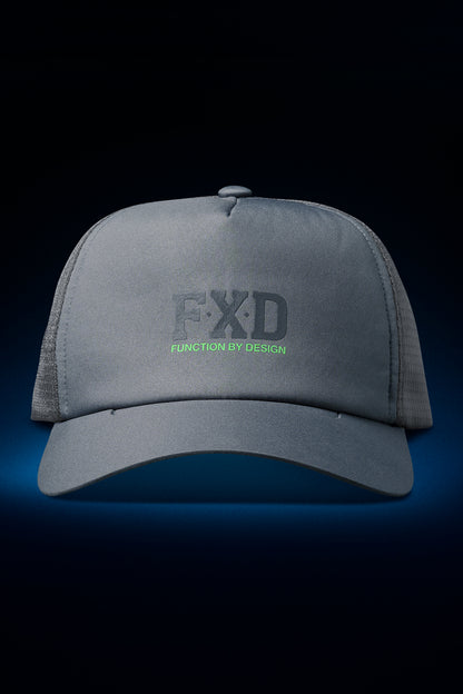 FXD CP-13 Tech Trucker Cap - Titanium