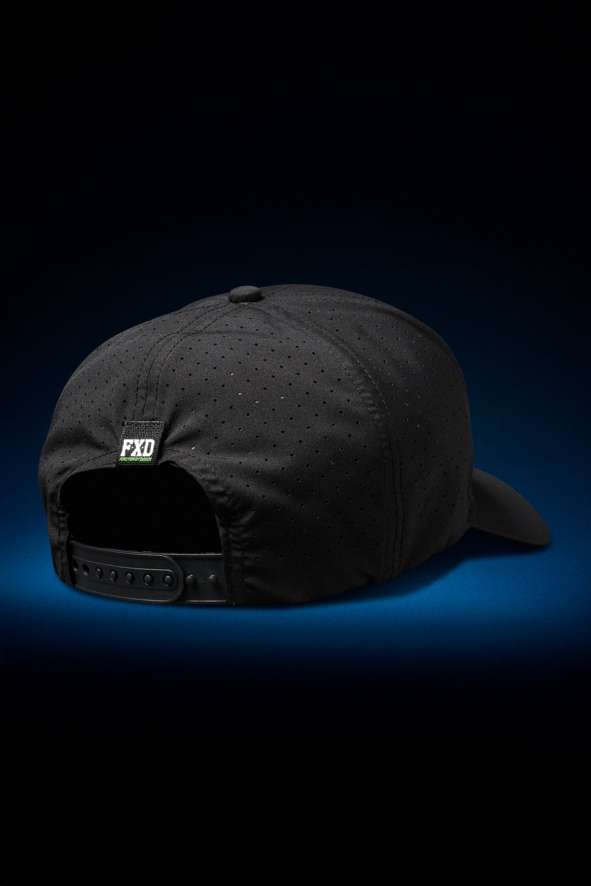 FXD CP-12 Tech Baseball Cap - Black/Big Logo