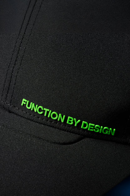 FXD CP-12 Tech Baseball Cap - Black/Small Logo