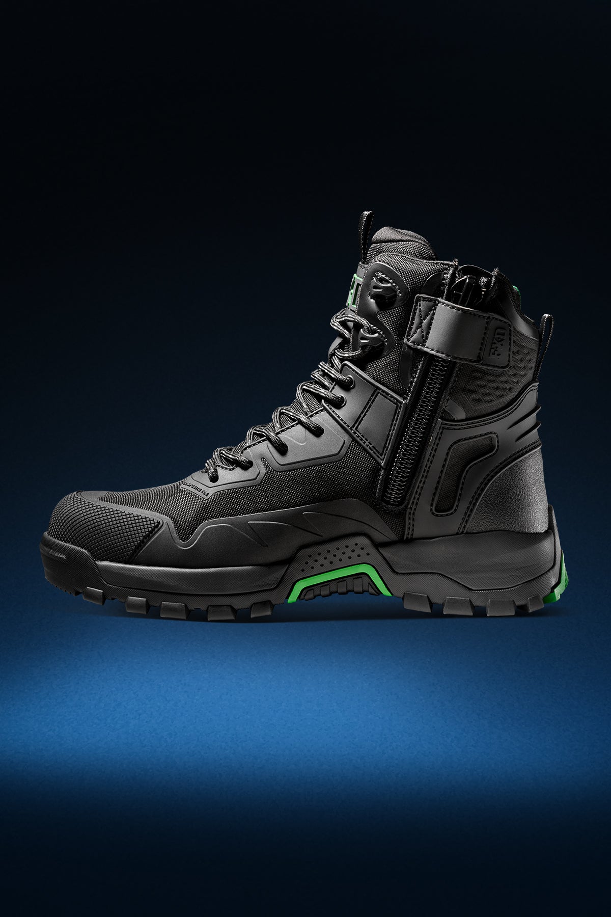 FXD WB-5 DURA900™ Nitrolite™ High Cut Zip Sided Work Boots