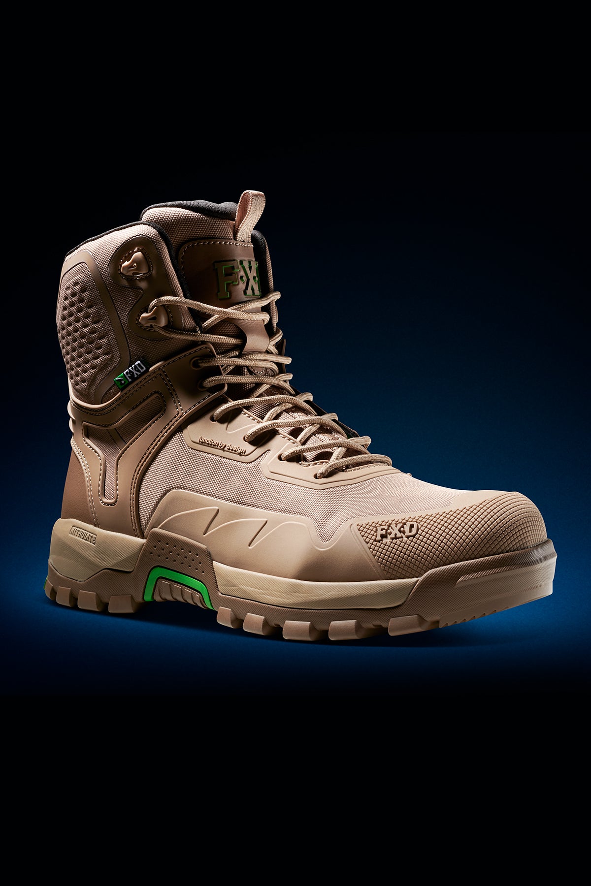 FXD WB-5 DURA900™ Nitrolite™ High Cut Zip Sided Work Boots