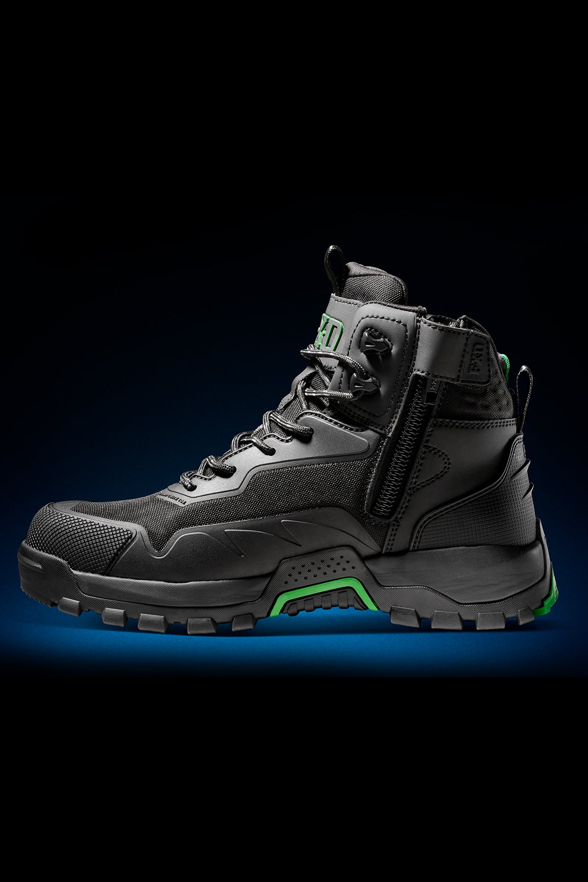 FXD WB-6 DURA900™ Nitrolite™ Mid Cut Zip Sided Work Boots