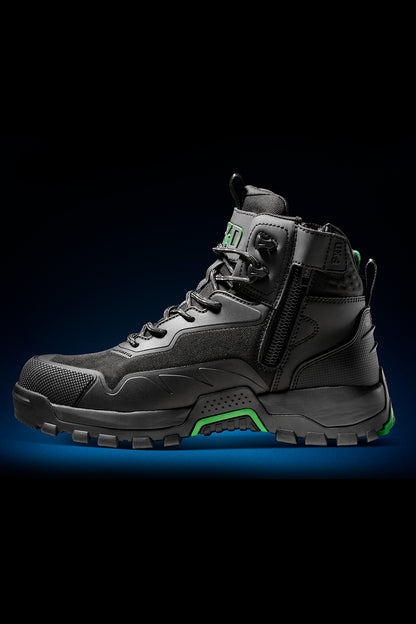 FXD WB-6 DURA900™ Nitrolite™ Mid Cut Zip Sided Work Boots