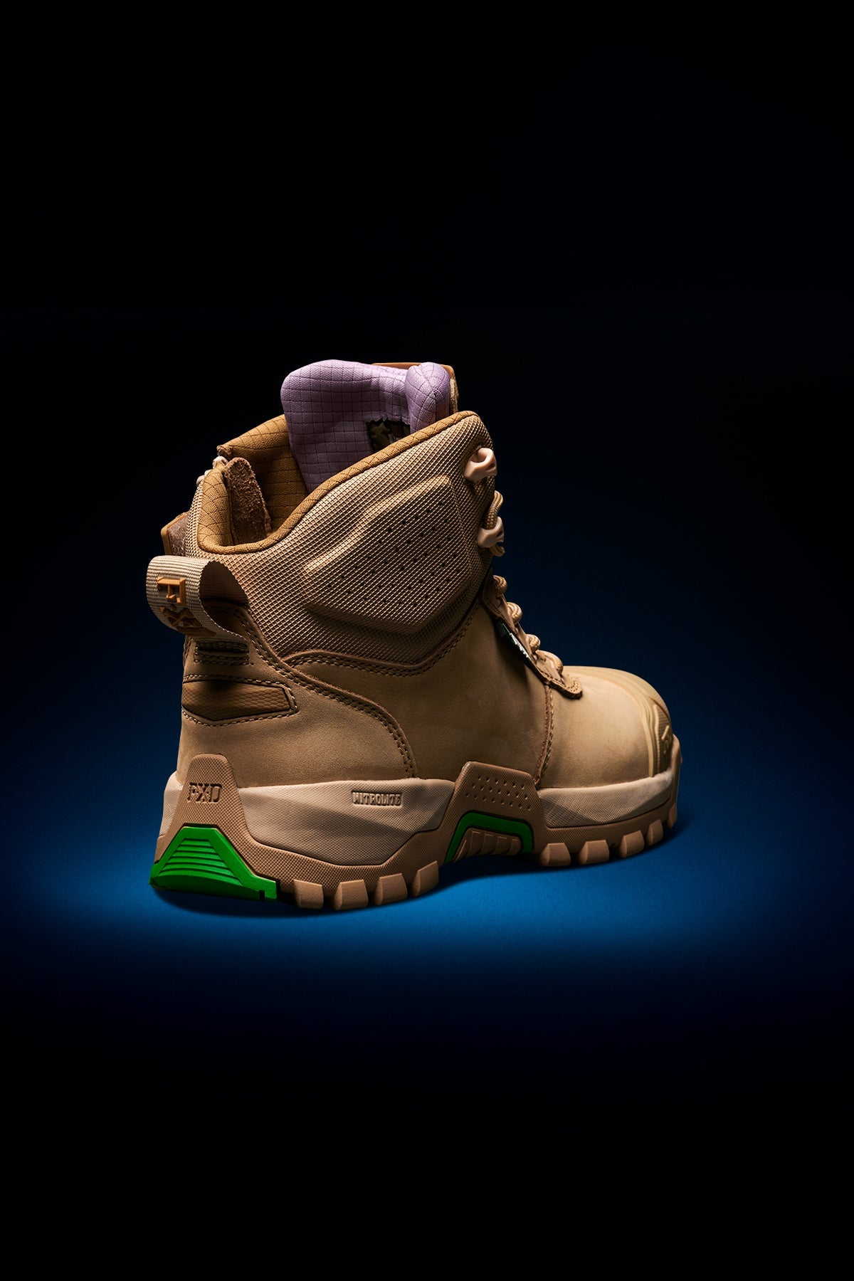 FXD WB-2W Women's Nitrolite™ Zip Sided Work Boots - Clay