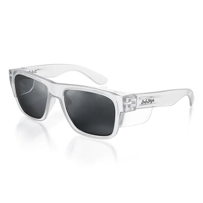 SafeStyle Fusion Clear Frame Polarised Lens Safety Spec