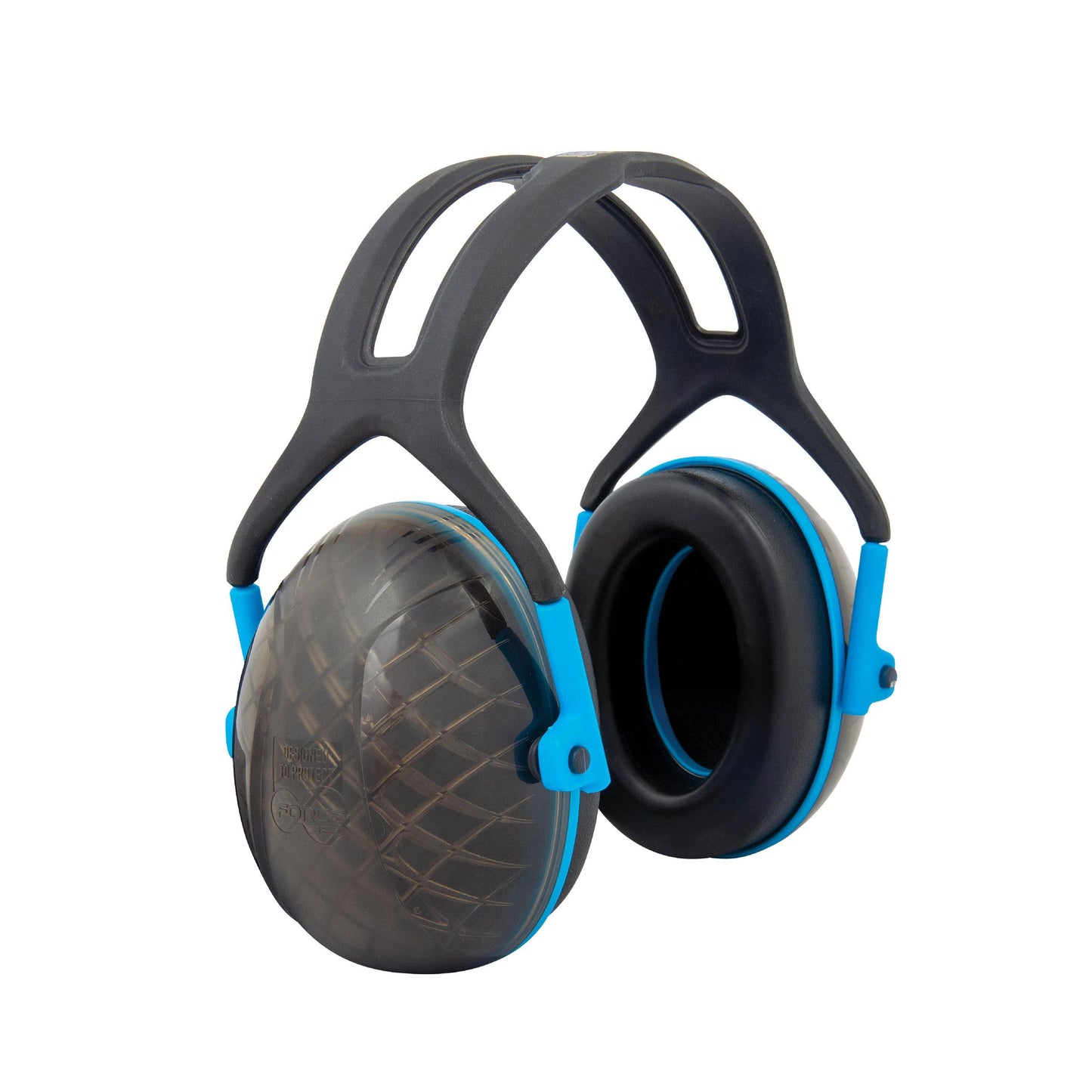 Force360 Clear Zone Headband Earmuff Class5 29dB - Smoke