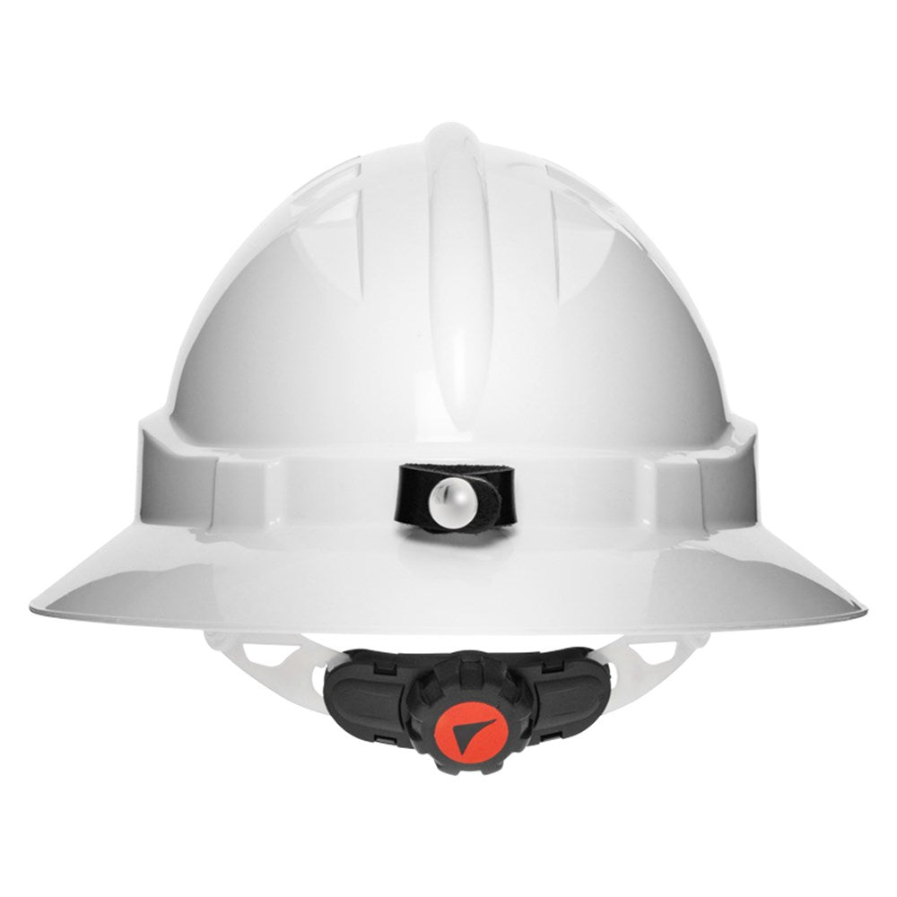 ProChoice V6 Hard Hat Vented Full Brim + Lamp Bracket Ratchet Harness 