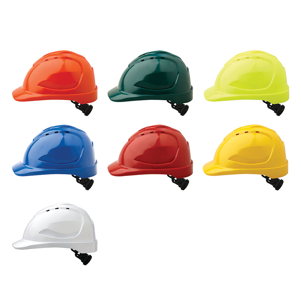 ProChoice V9 Hard Hat Vented  Ratchet Harness 