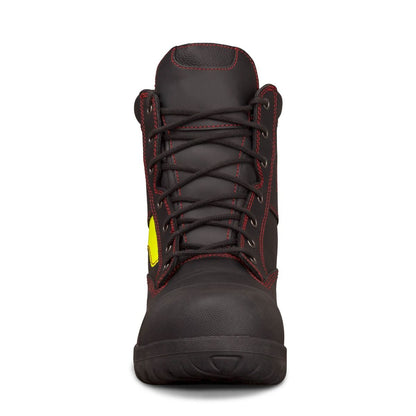 Oliver HS 66-460 180mm Lace Up Structural Firefighters Boot