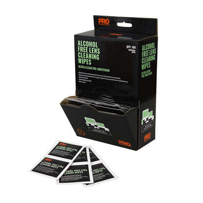 ProChoice Lens Cleaning Wipe - Alcohol Free 100 Pack 