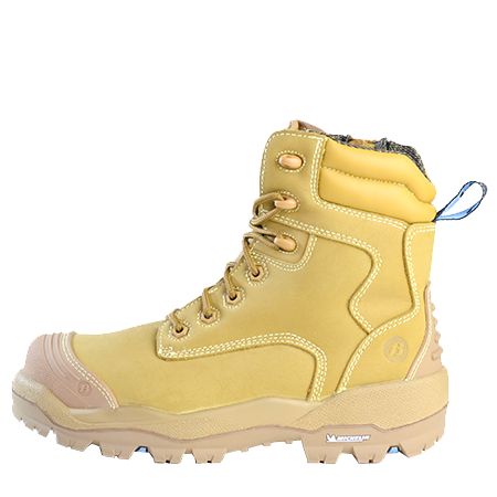 Bata Longreach Zip Sided Composite Toe Boot - Wheat