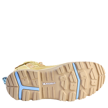 Bata Longreach Zip Sided Composite Toe Boot - Wheat