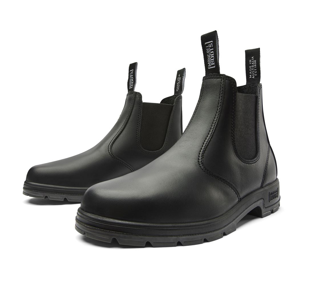 Mongrel K9 Elastic Sided Non-Safety Boot - Black