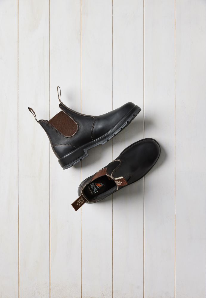 Mongrel K9 Elastic Sided Non-Safety Boot - Claret