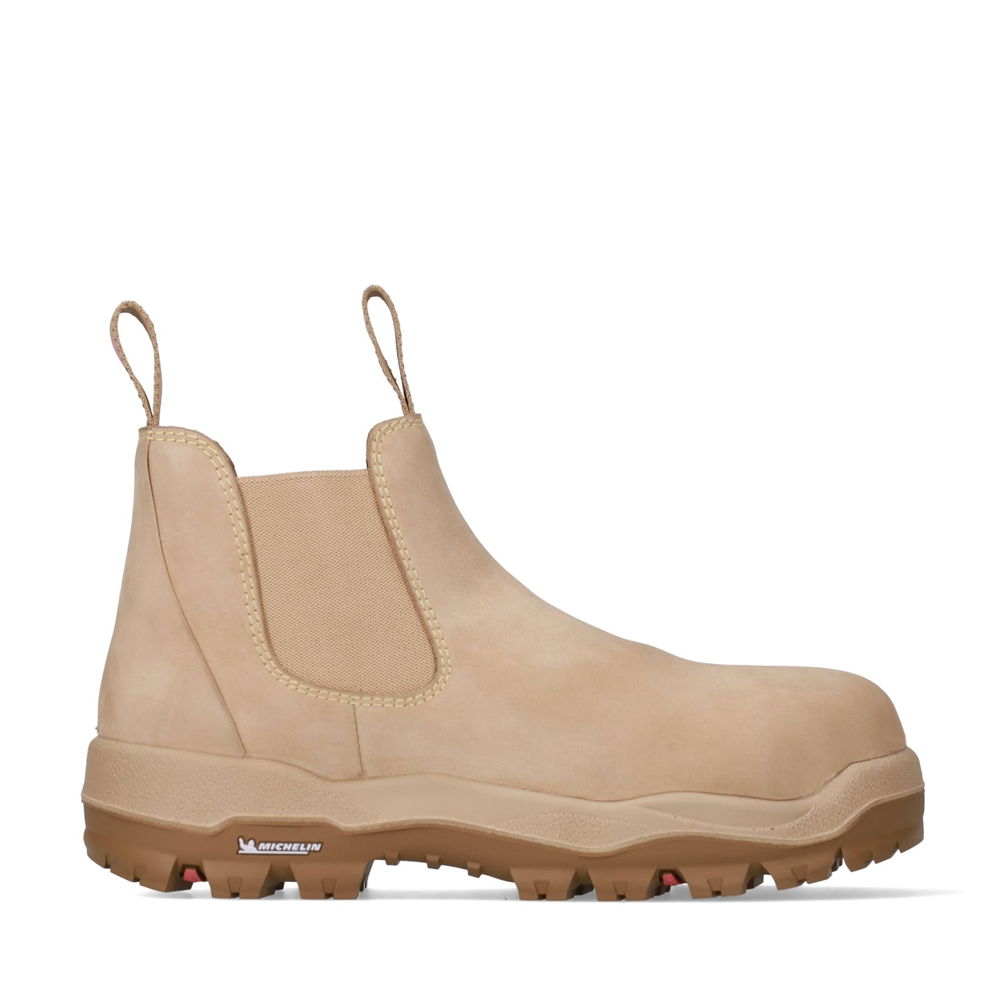 Bata Helix Ultra Nulla Ladies Elastic Sided Safety Boot - Sand